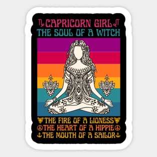 Capricorn Girl Facts Capricorn Girl Astrology Sign Sticker